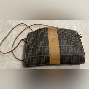 Fendi Zucca monogram canvas bag